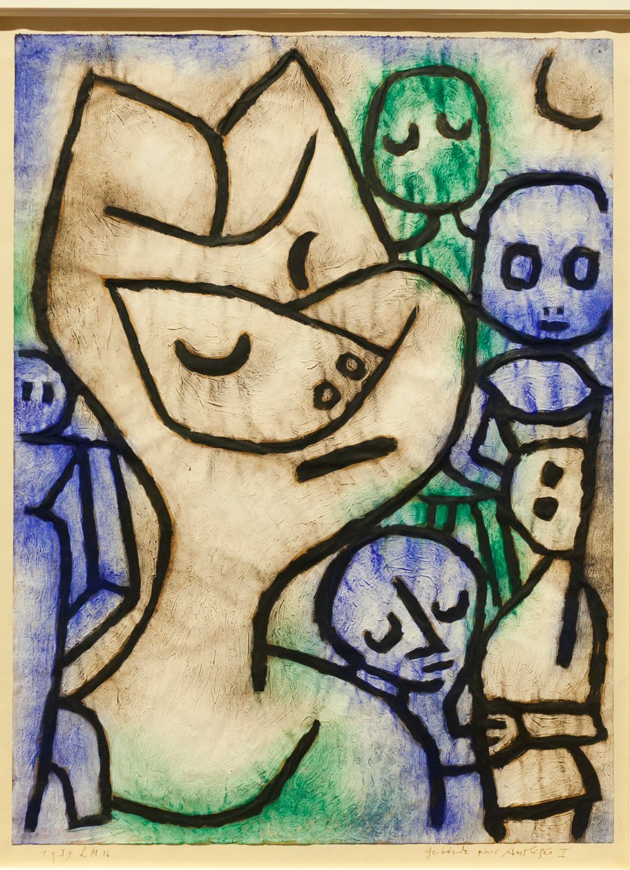 Kasvojen ilme tekijältä Paul Klee