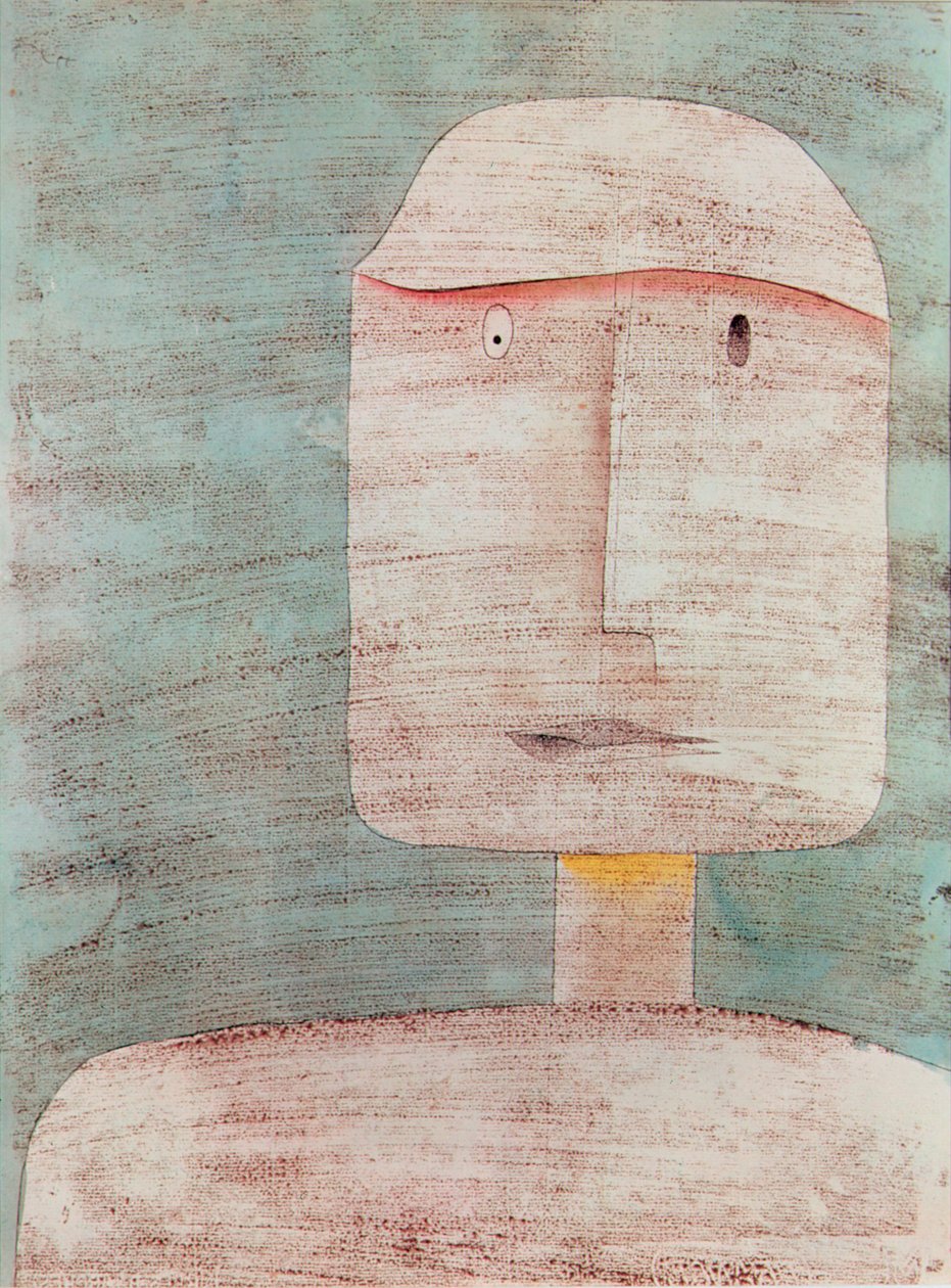 Soturin kasvot tekijältä Paul Klee