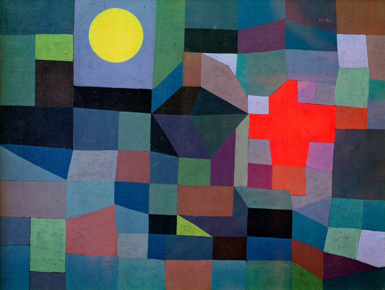 Tuli, täysikuu tekijältä Paul Klee