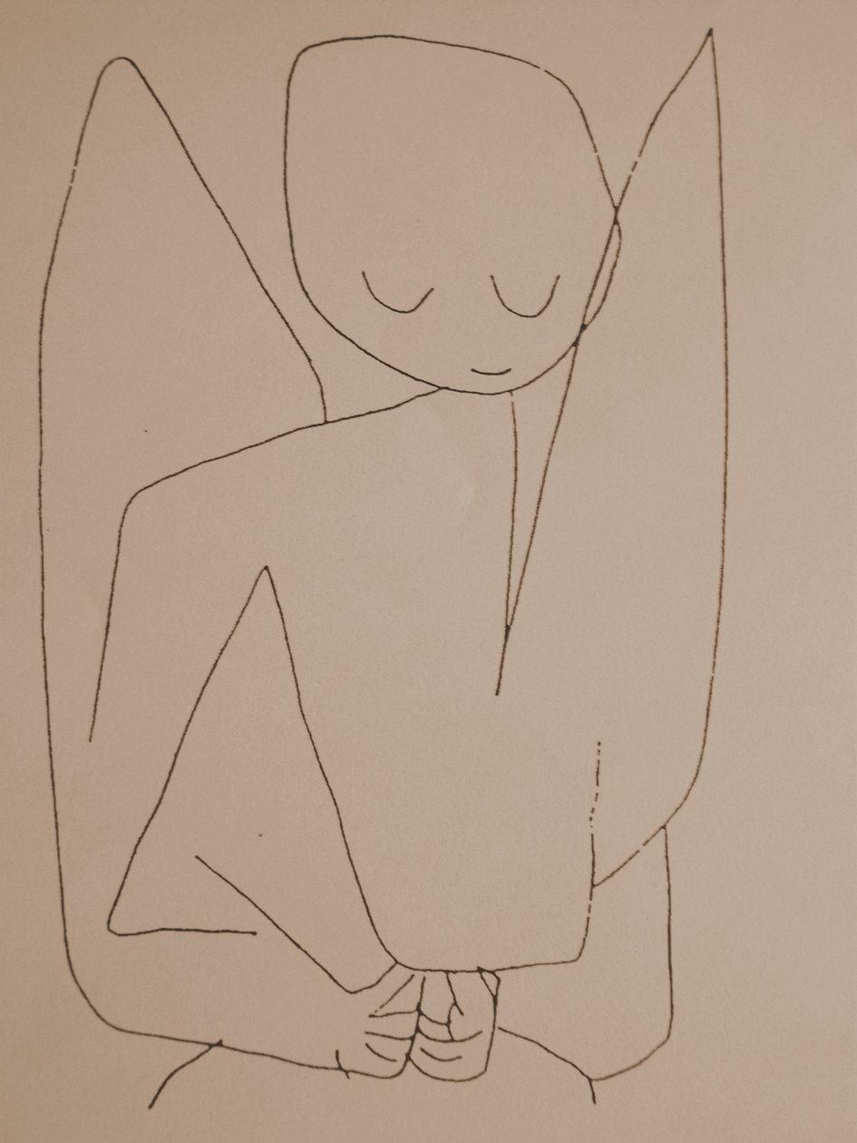 Forgetful Angel Forgetful Angel, 1939 tekijältä Paul Klee