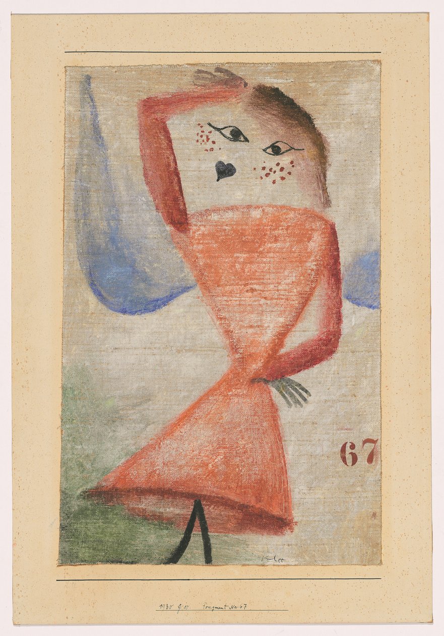Katkelma nro 67 (Engel) tekijältä Paul Klee