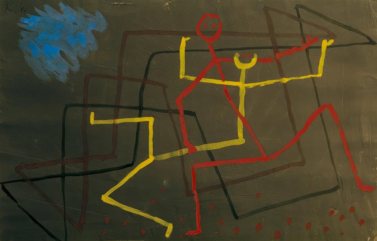 Gelb unterliegt tekijältä Paul Klee