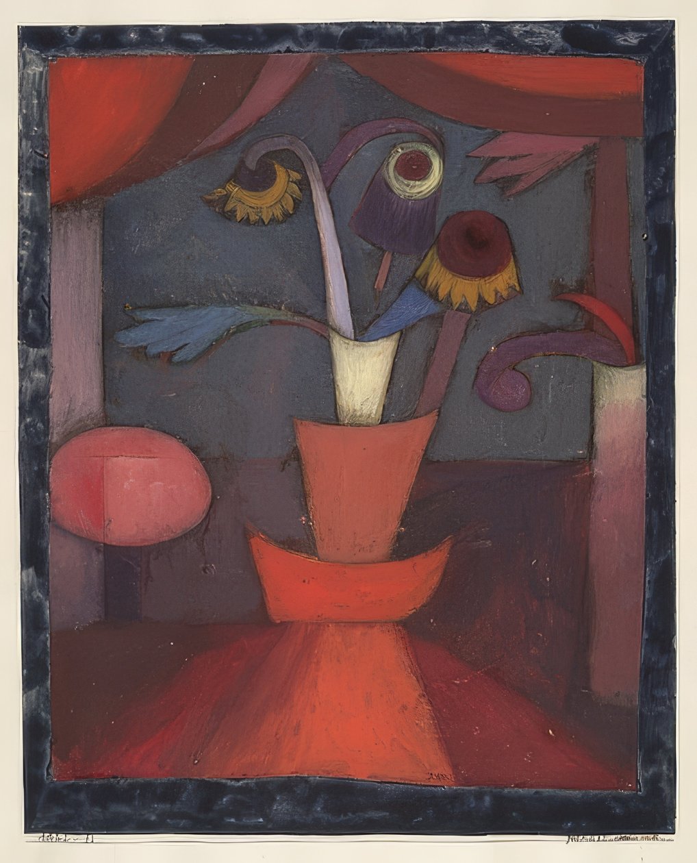 Syksyn kukka. 1922 tekijältä Paul Klee
