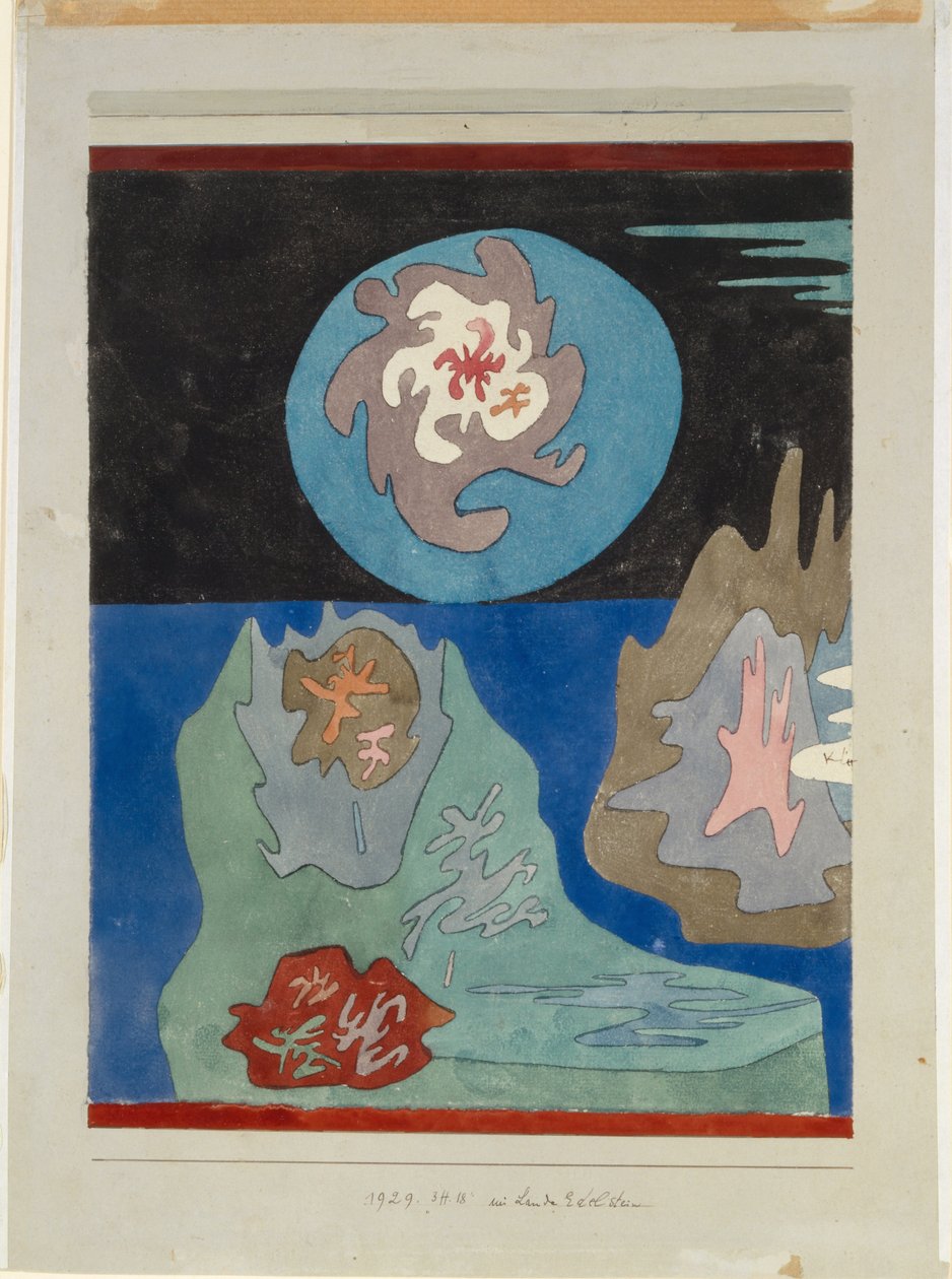 Jalokivien maassa, 1929. tekijältä Paul Klee