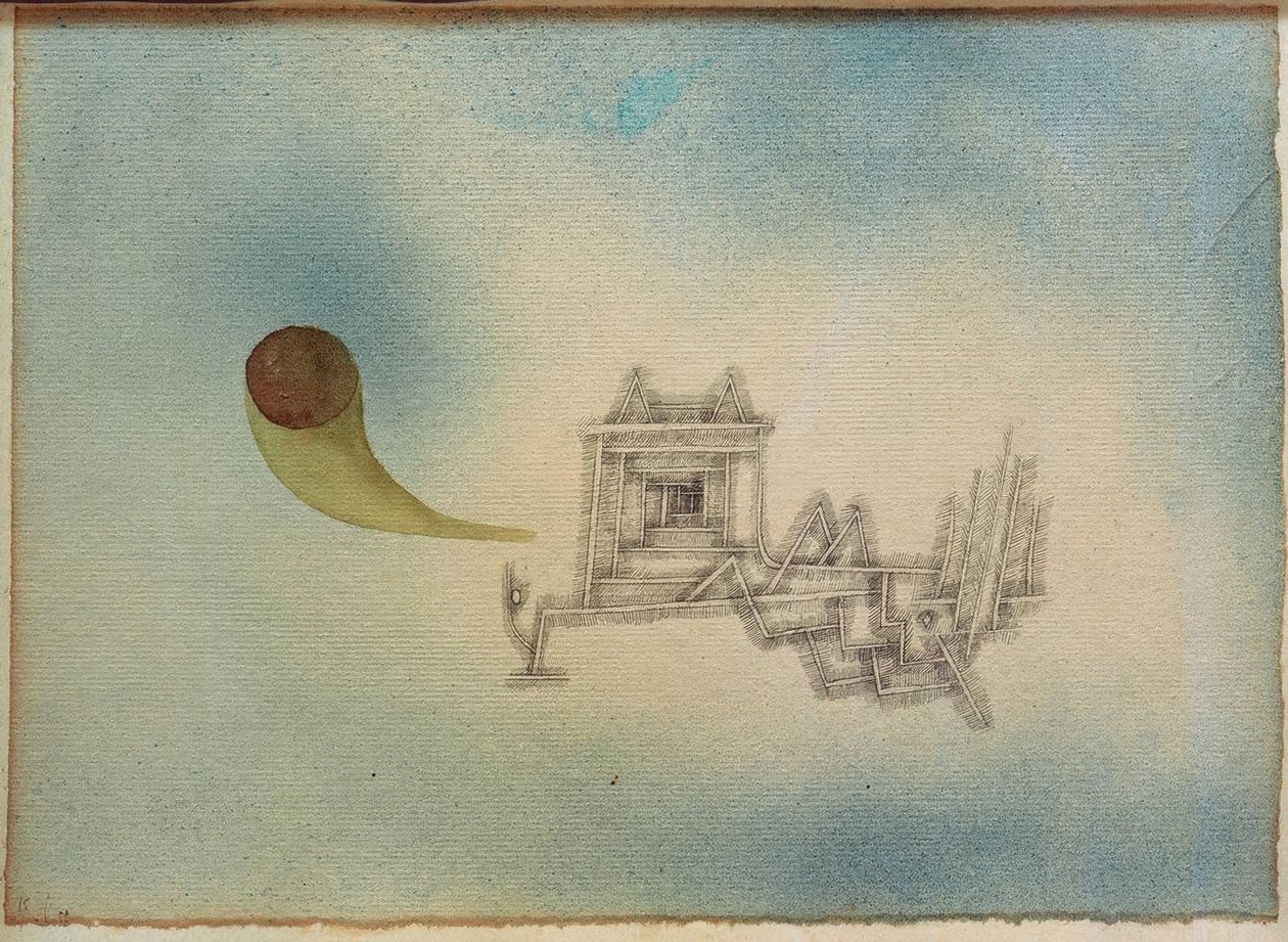 Jagdpavillon tekijältä Paul Klee