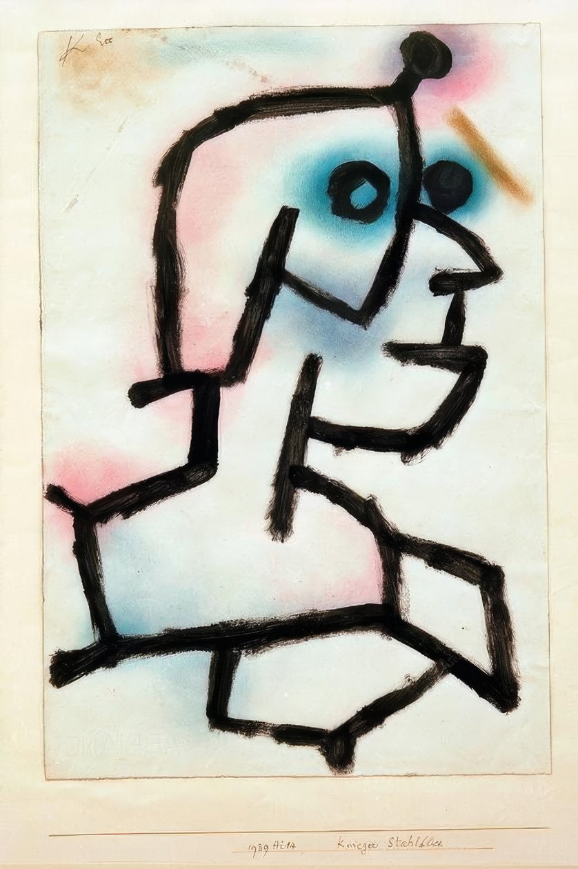 Krieger Stahlblick tekijältä Paul Klee