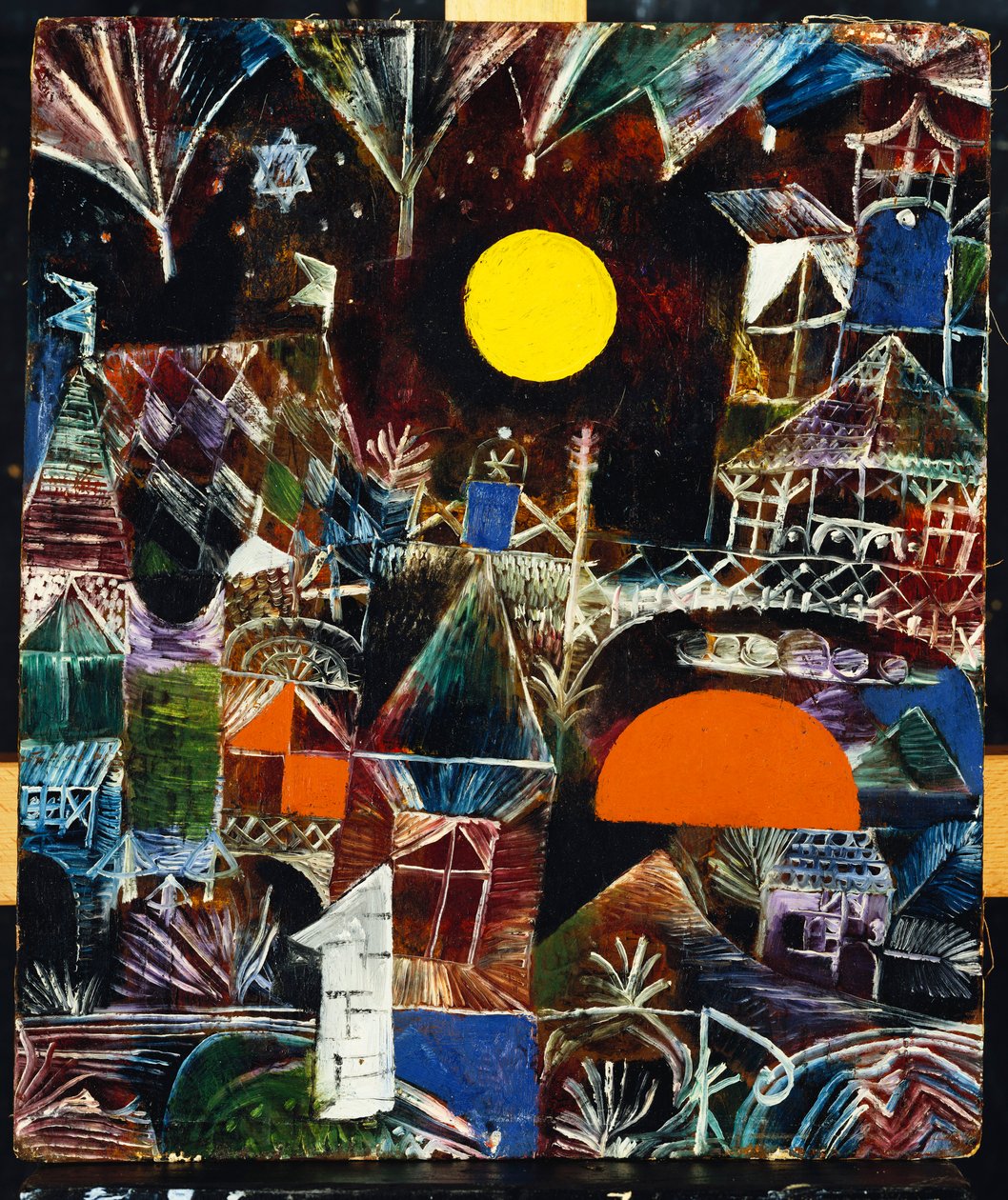 Moonrise - auringonlasku tekijältä Paul Klee