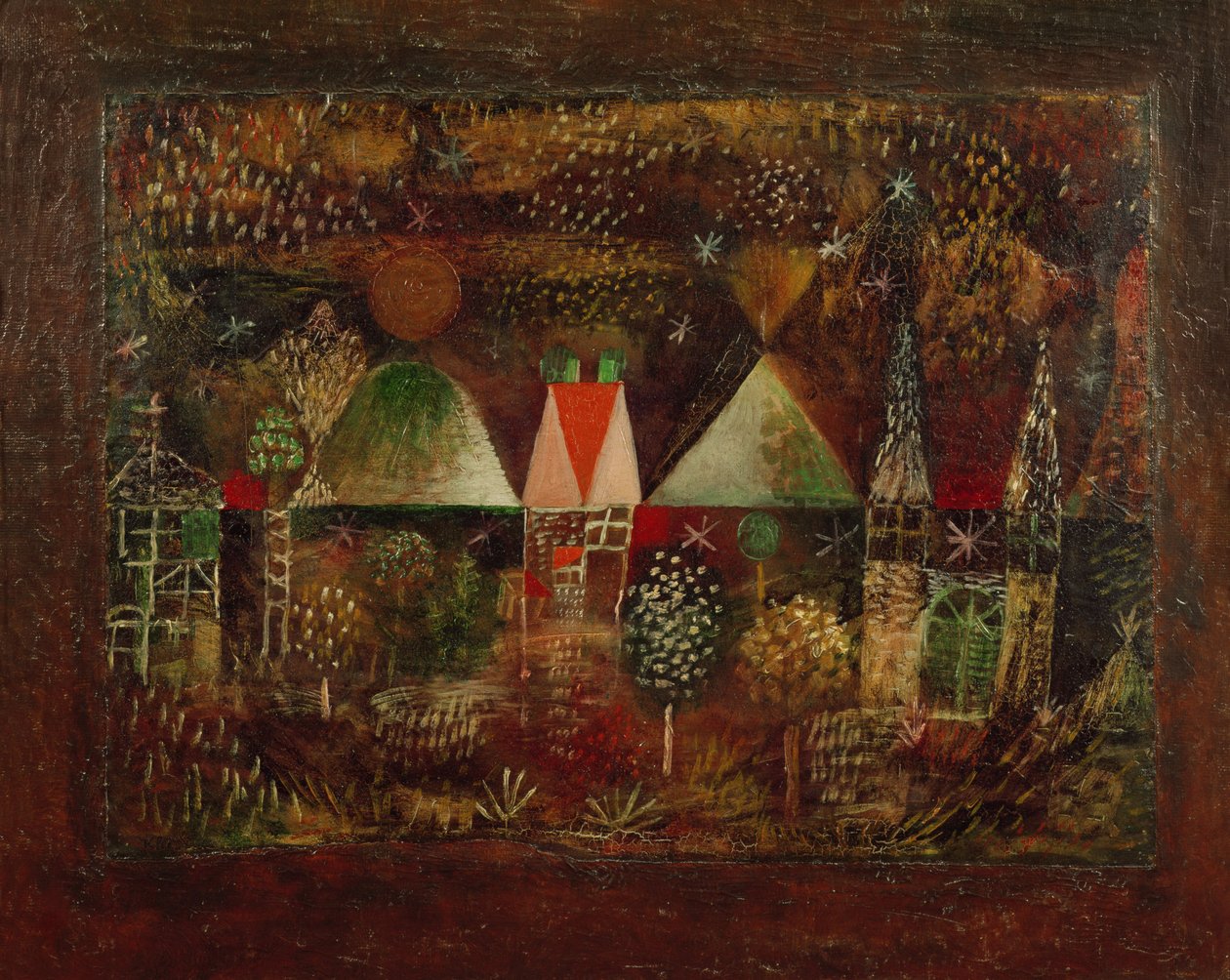 Yölliset juhlat tekijältä Paul Klee