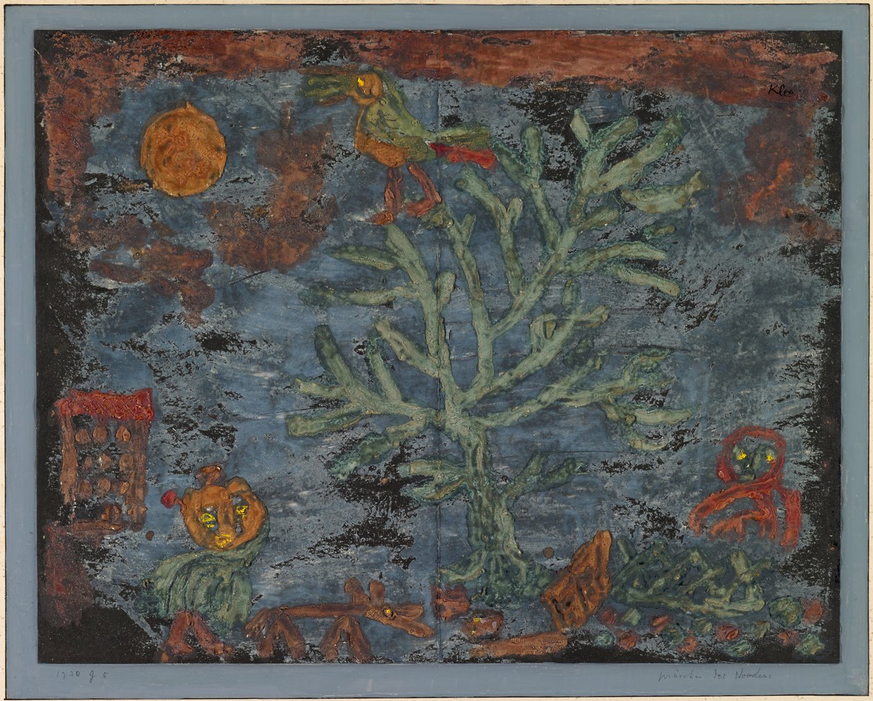 Pohjoismainen satu, 1930. tekijältä Paul Klee