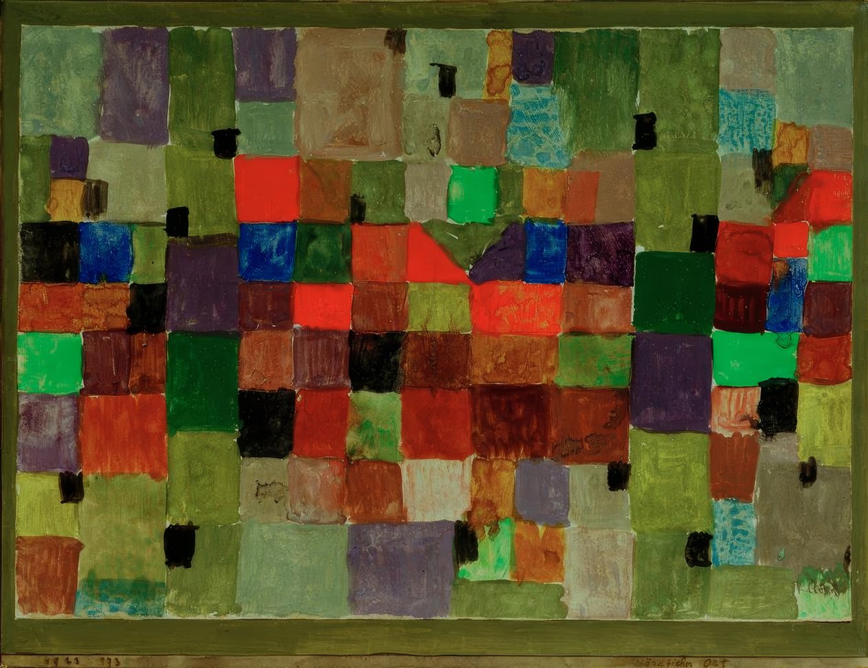 Nördlicher Ort tekijältä Paul Klee