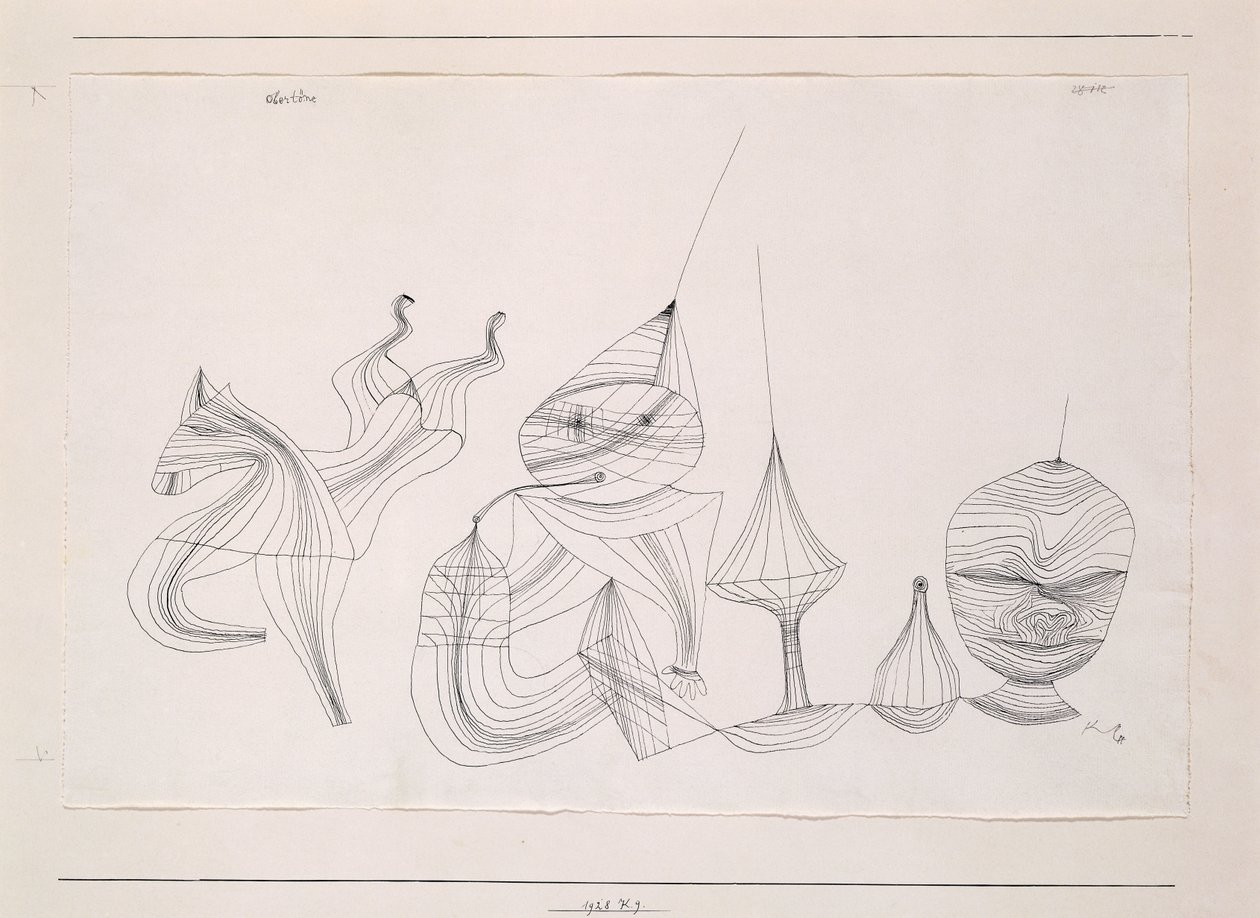 Yläsävel; Obertone tekijältä Paul Klee