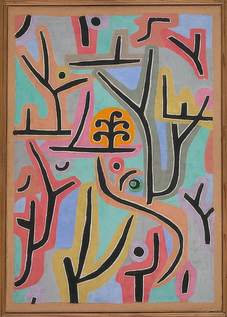 puisto esti L U. 1938, 129 (J 9) tekijältä Paul Klee