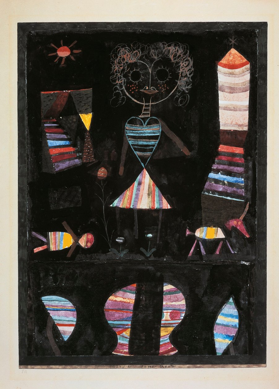 Nukketeatteri (nukketeatteri) tekijältä Paul Klee
