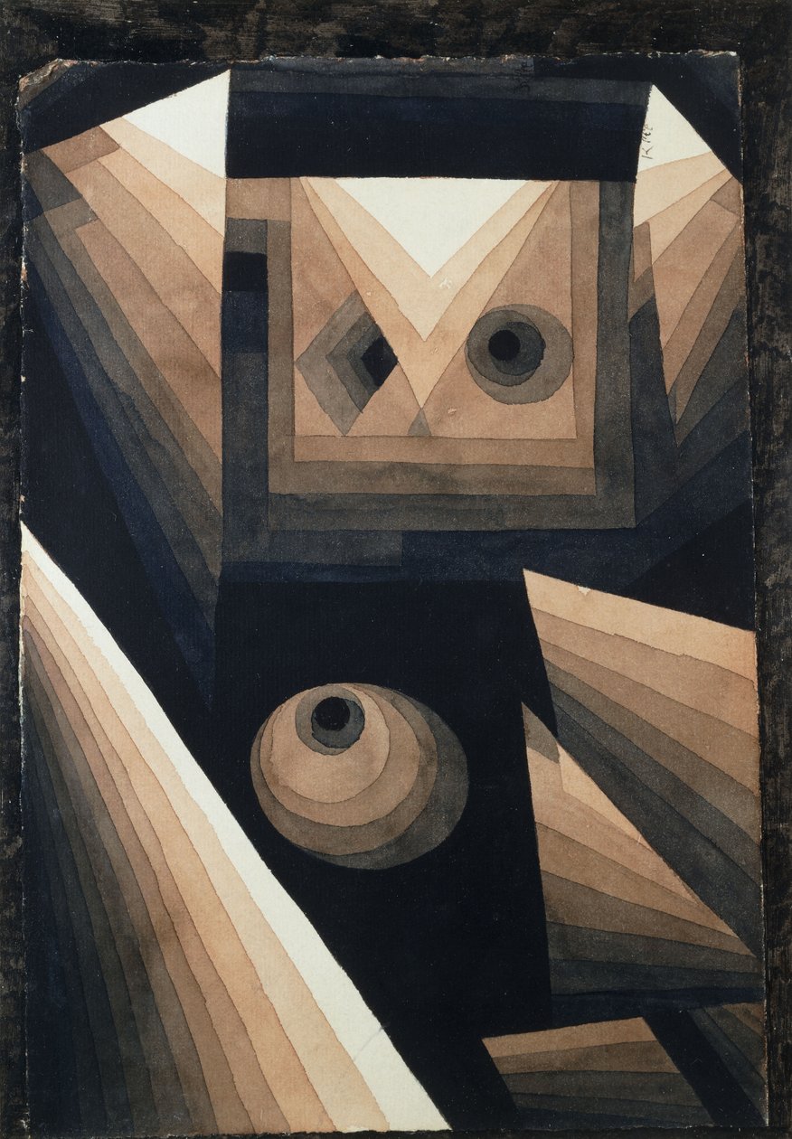 Punainen sävytys; Rot Stufung tekijältä Paul Klee