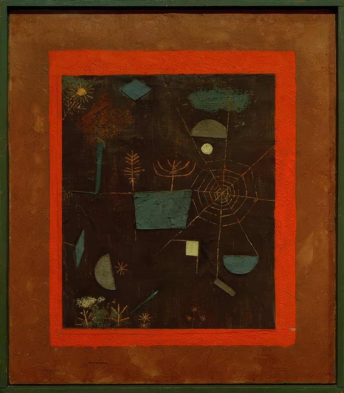 Spinnennetz tekijältä Paul Klee
