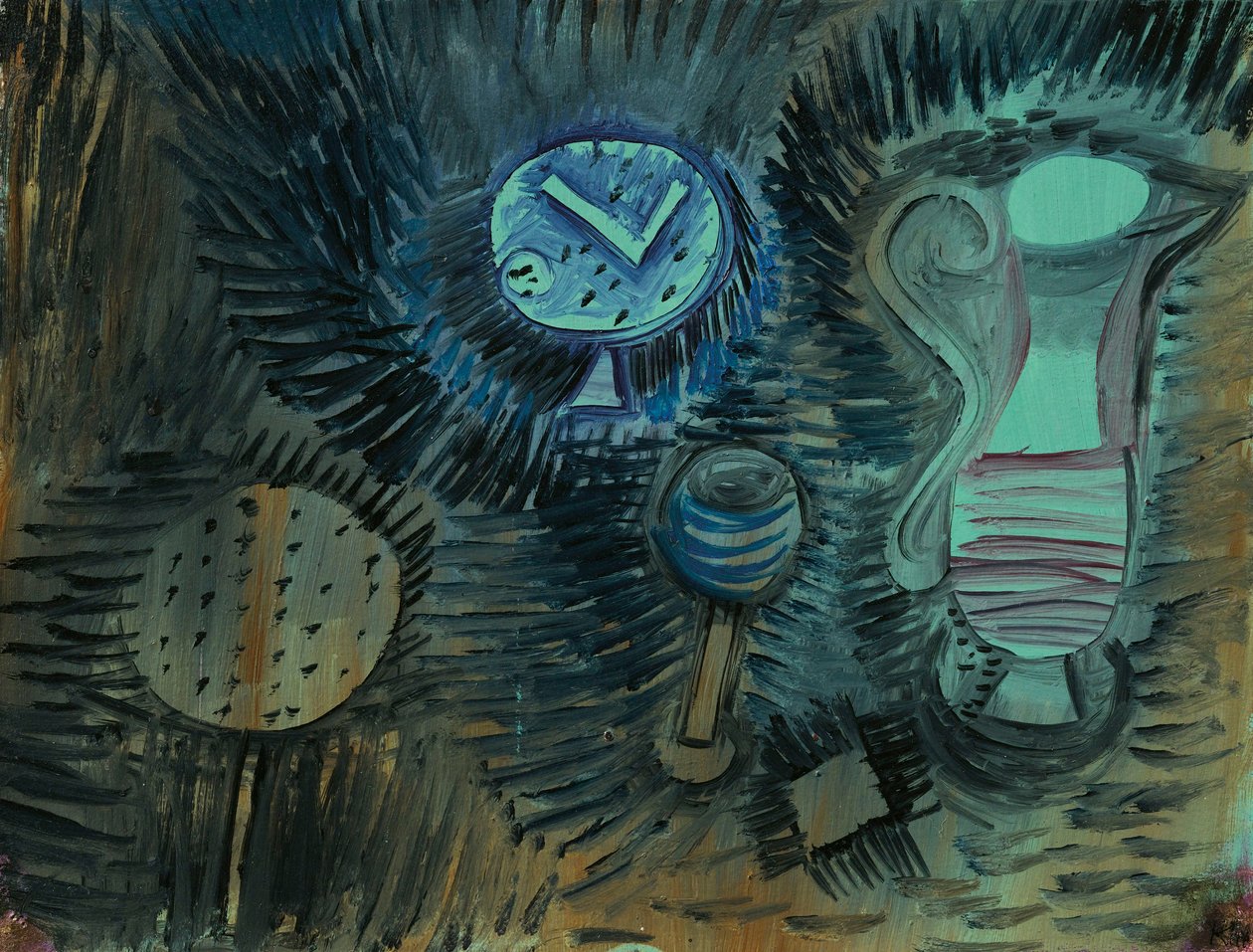 Asetelma, 1924. tekijältä Paul Klee
