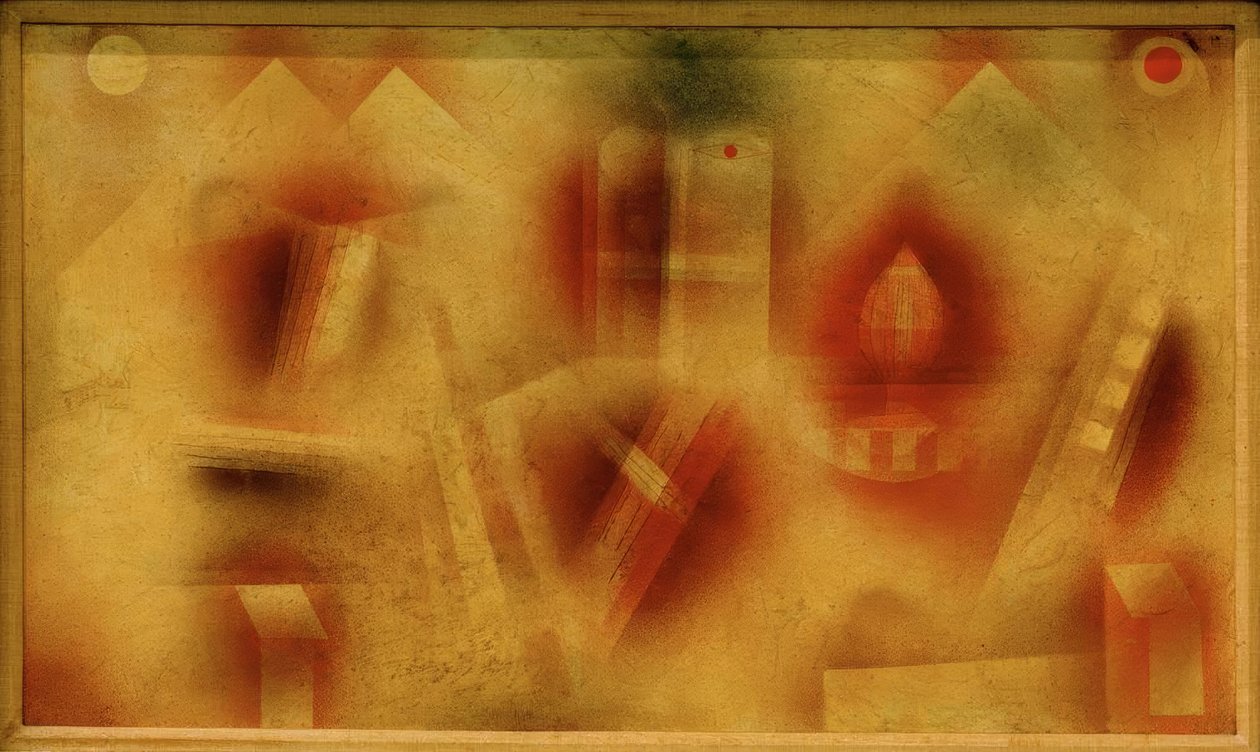 Stilleben mit Fragmenten tekijältä Paul Klee