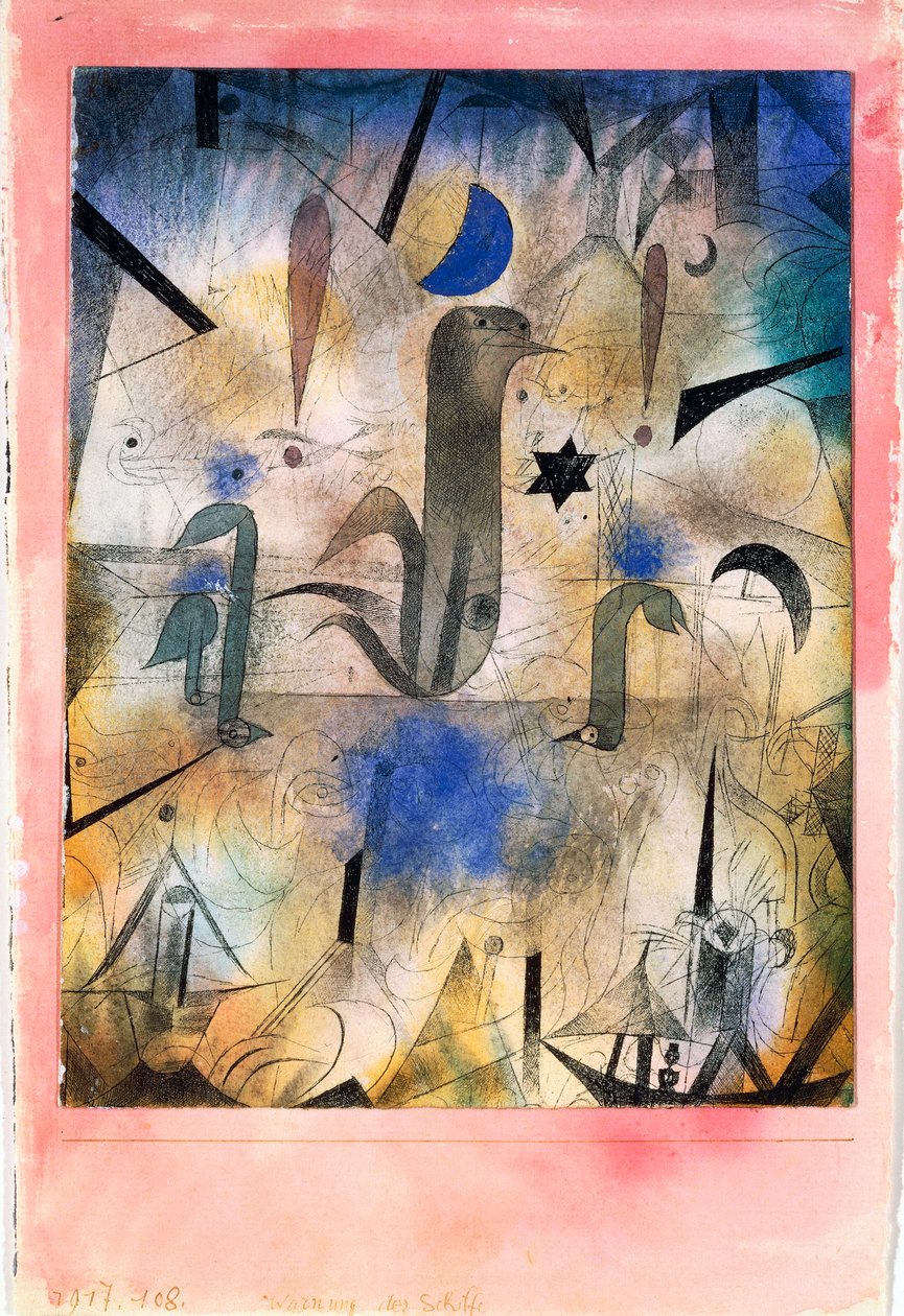 "Veneiden sireenit" tekijältä Paul Klee