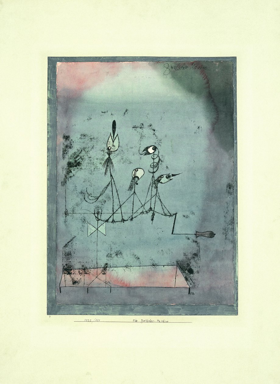 Twitterin kone tekijältä Paul Klee