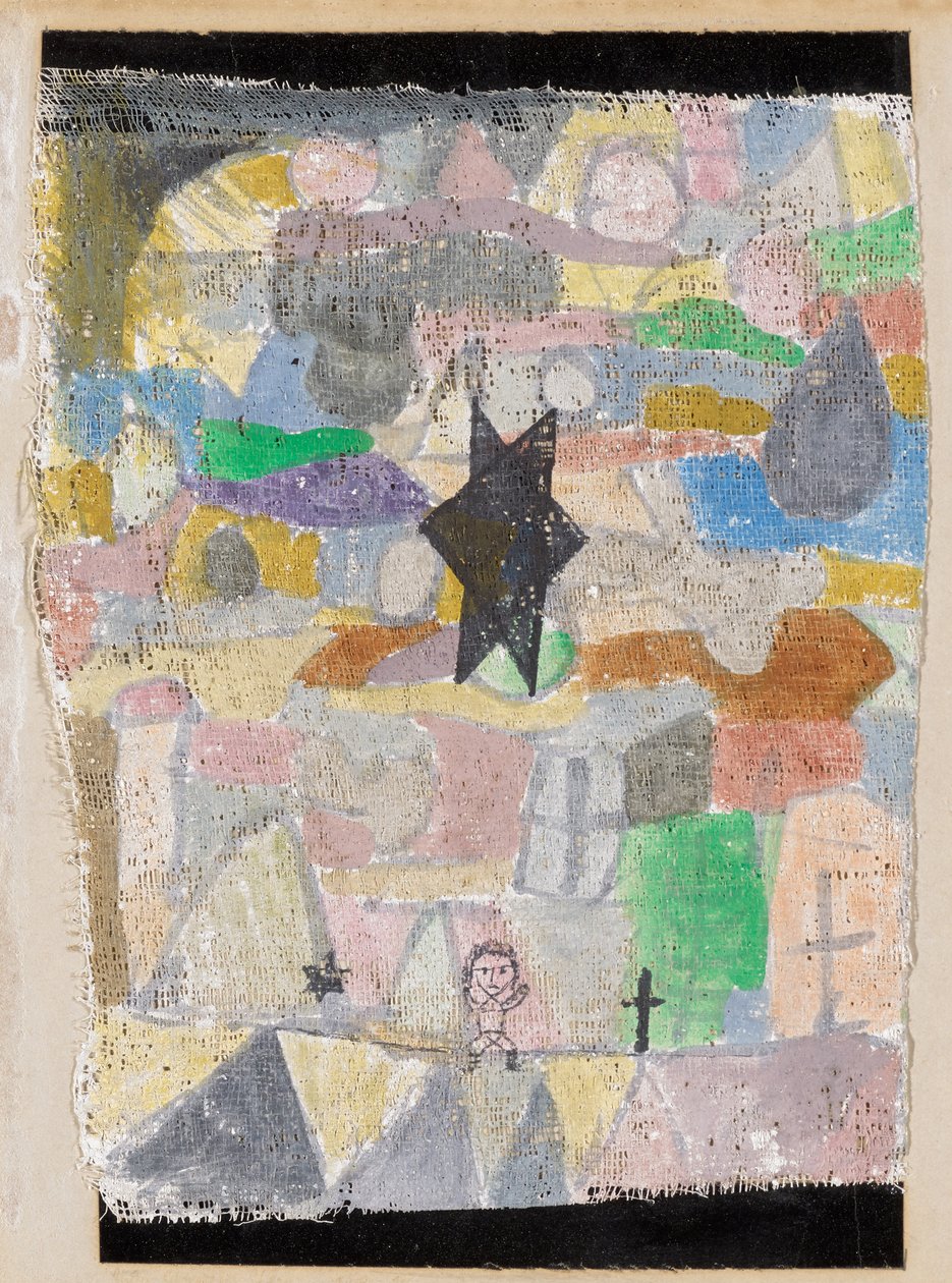 Mustan tähden alla, 1918. tekijältä Paul Klee