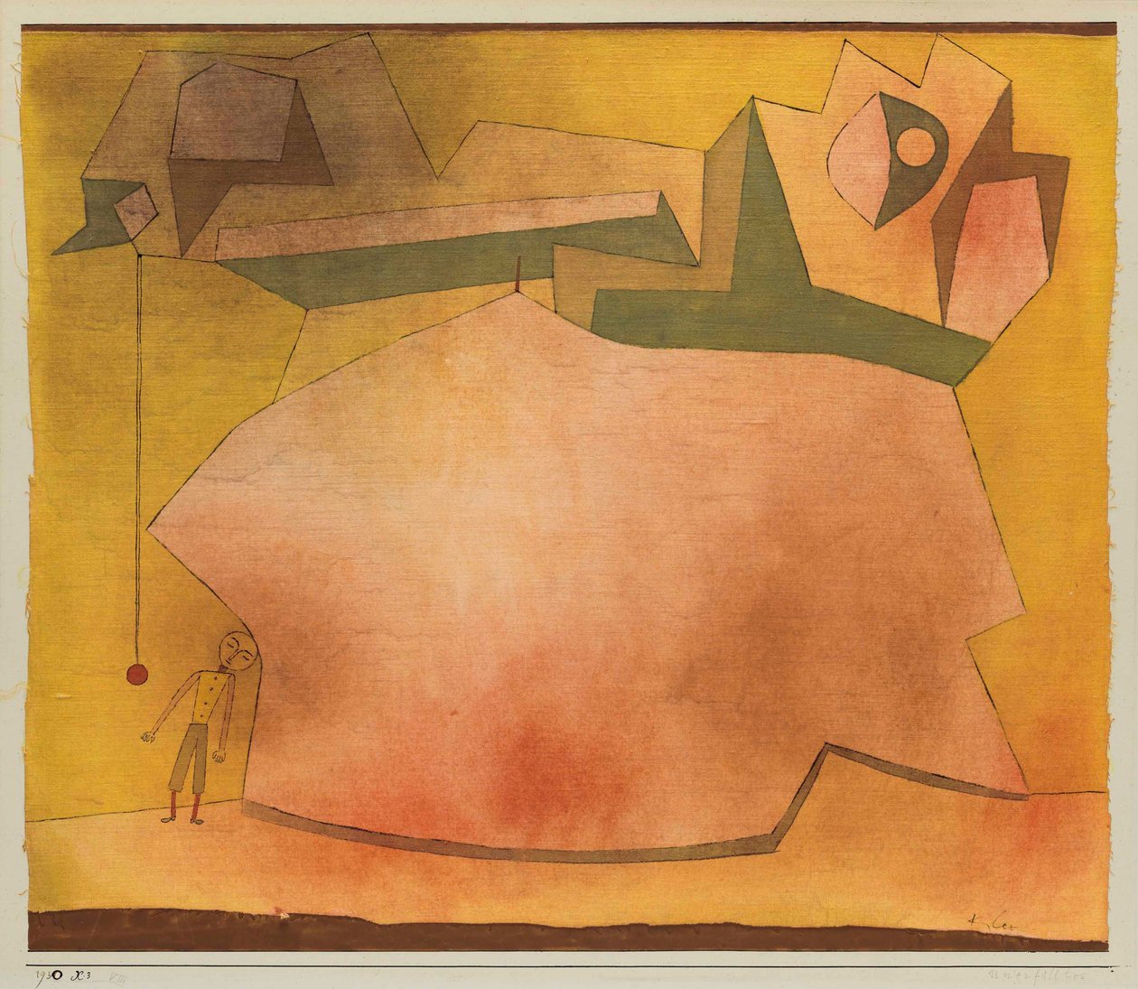 Toteutumaton, 1930. tekijältä Paul Klee
