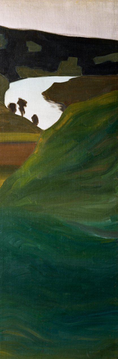 Nimetön (Aare maisema) tekijältä Paul Klee