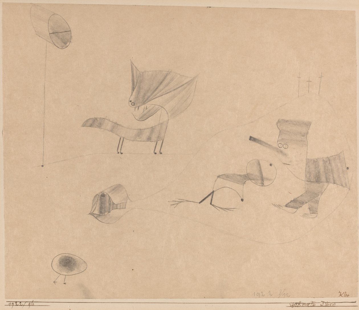 Lumotut eläimet tekijältä Paul Klee
