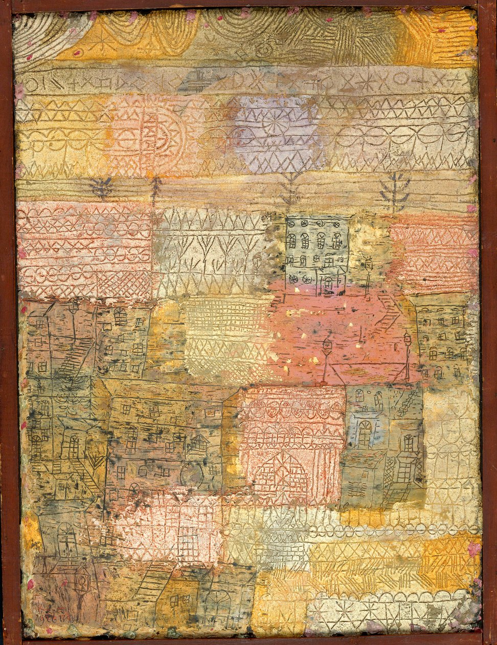 Villas firenze, 1926. tekijältä Paul Klee