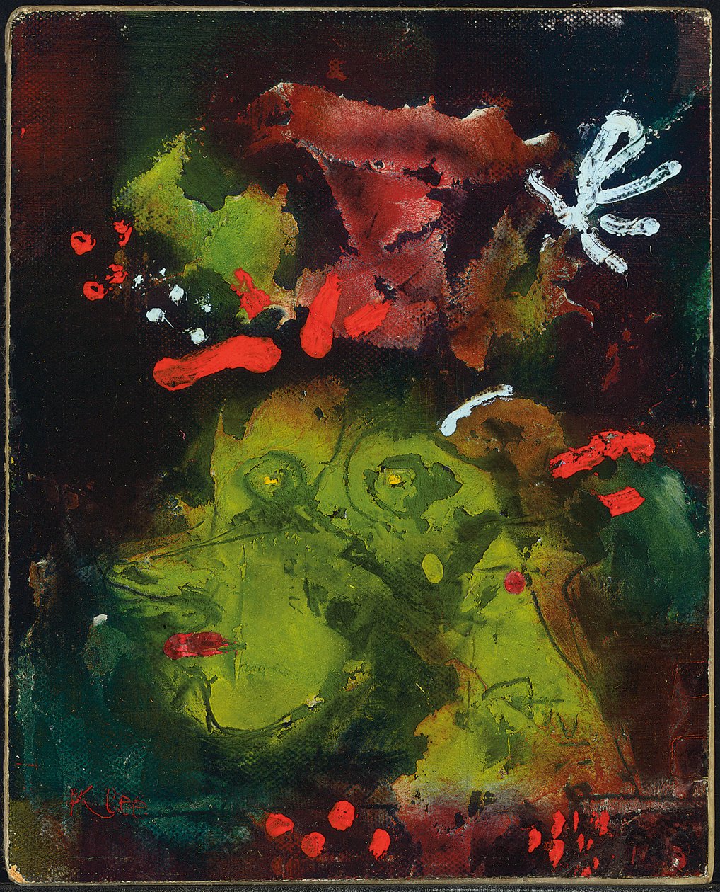Nainen Sunnuntain Bestissaan tekijältä Paul Klee