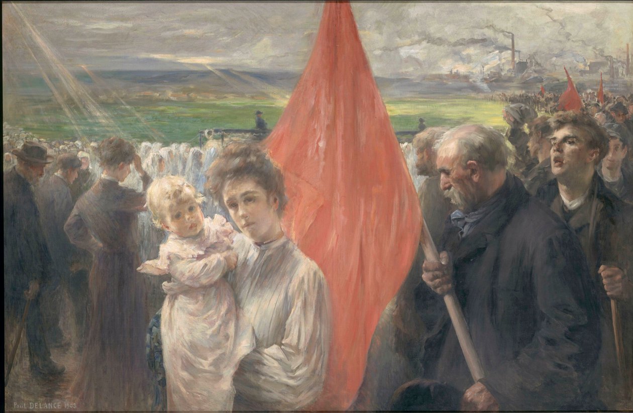 Lakko Saint-Ouenissa, 1908. tekijältä Paul Louis Delance