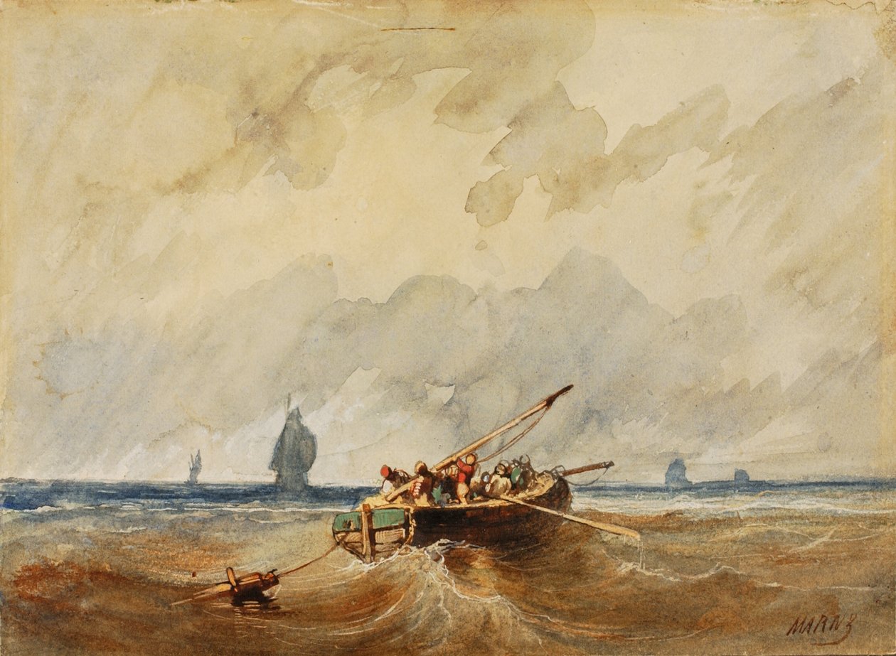 Marine View, n. 1878. tekijältä Paul Marny