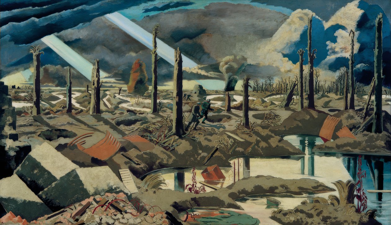 Menin Road tekijältä Paul Nash