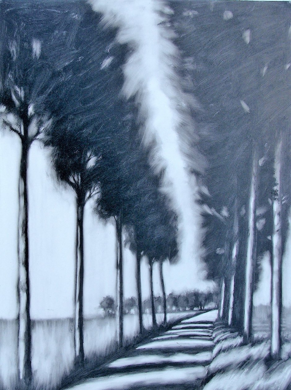 Avenue (akryylia aluksella) tekijältä Paul Powis
