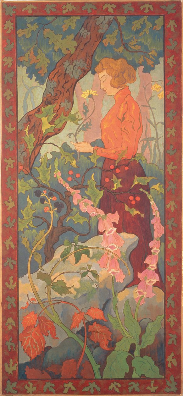 Foxgloves, 1899 tekijältä Paul Elie Ranson