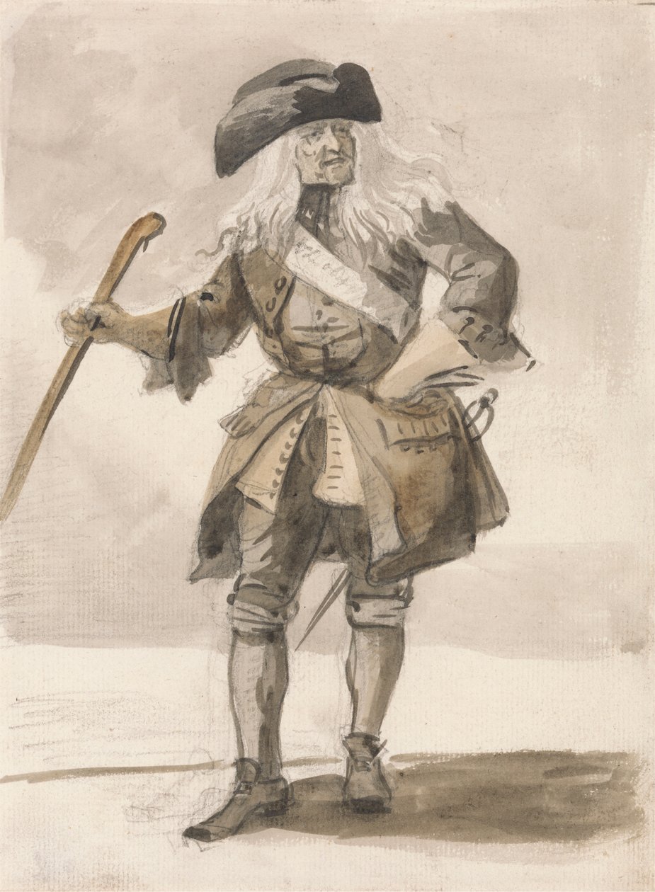 London Cries: A Man Swaggering tekijältä Paul Sandby