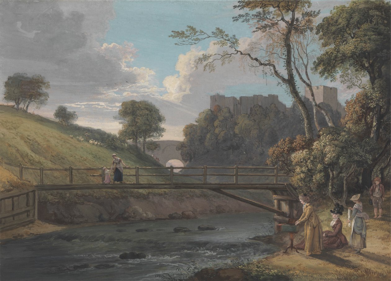 Roslinin linna, Midlothian tekijältä Paul Sandby
