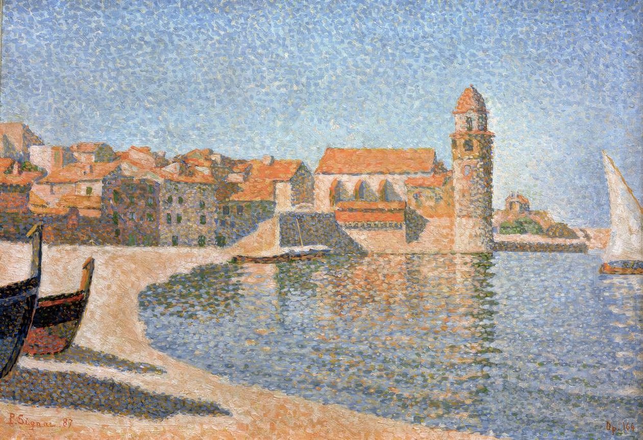 Näkymä Colliouresta tekijältä Paul Signac