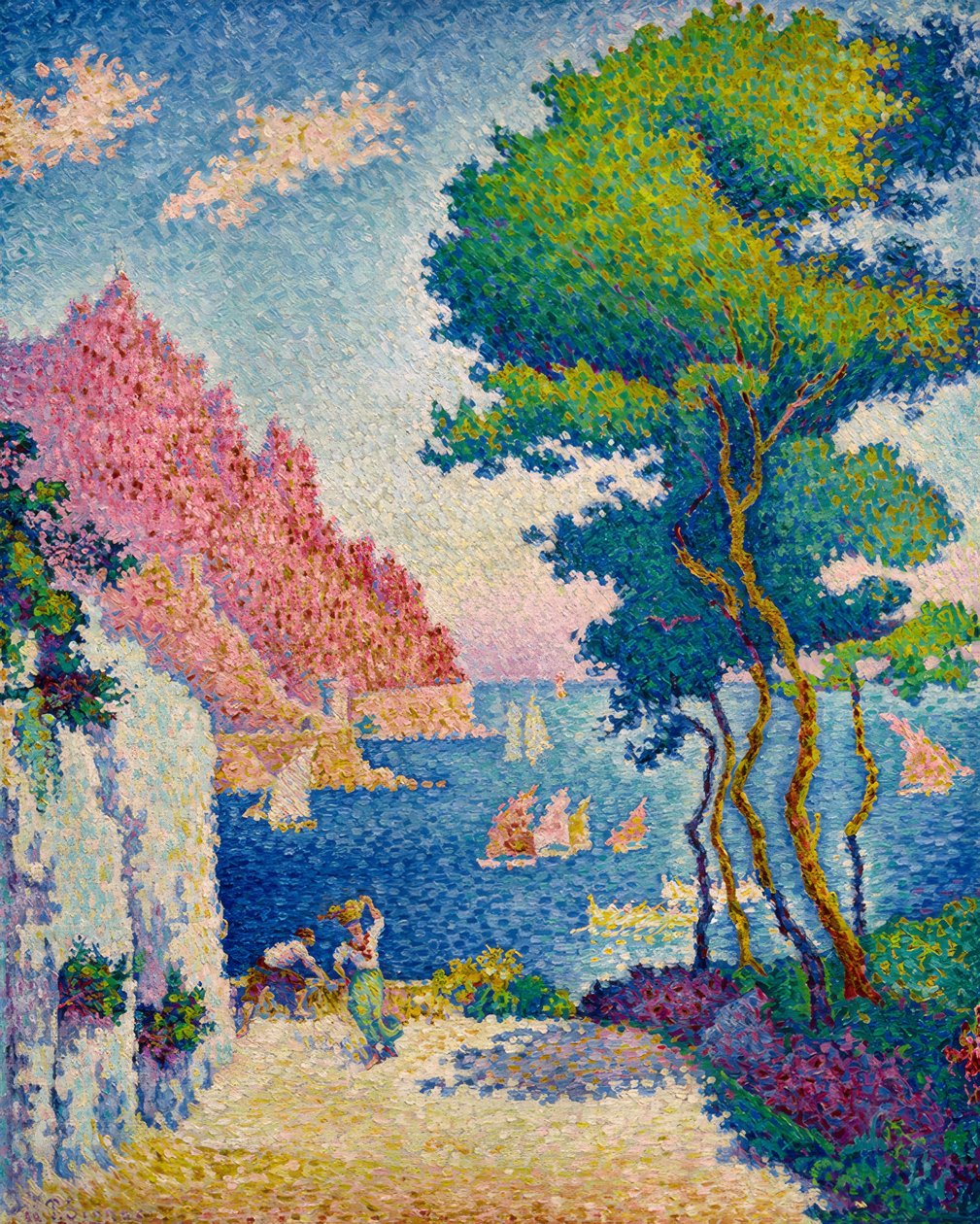 Capo di Noli, bei Genua tekijältä Paul Signac