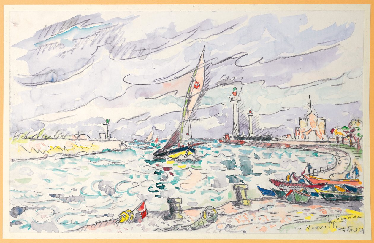 Ciboure, Saint-Jean-de-Luz, 1920 tekijältä Paul Signac