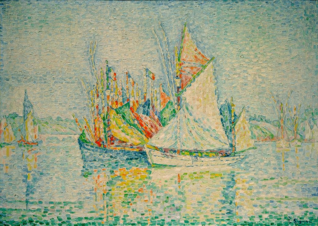 Concarneau (Le Port) tekijältä Paul Signac