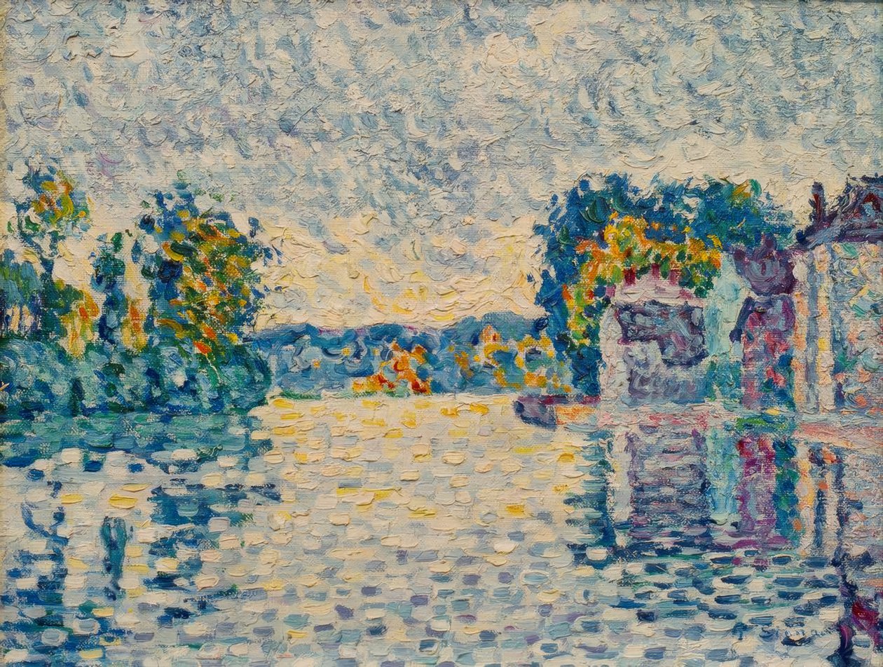 Seine Samoisissa tekijältä Paul Signac