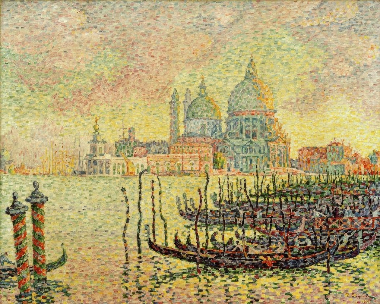 Grand Canal (Venetsia) tekijältä Paul Signac