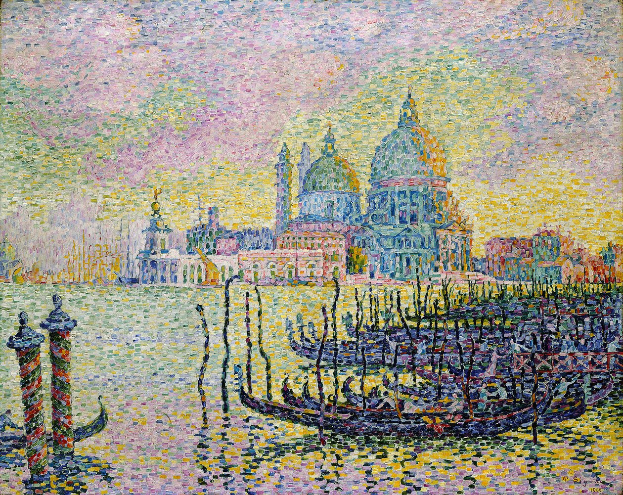 Grand Canal Venetsia, 1905. tekijältä Paul Signac