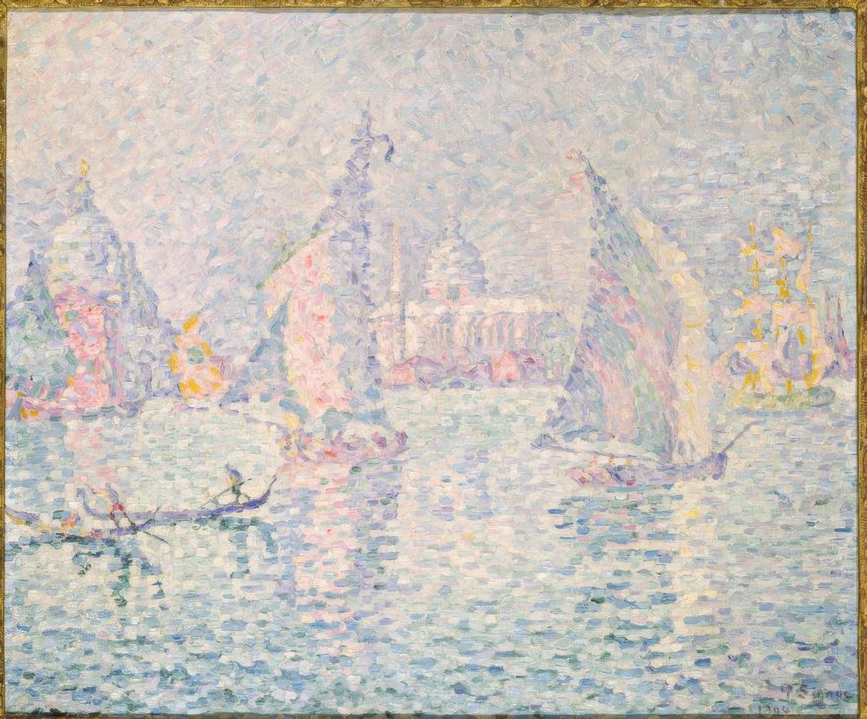La brume verte, Venise tekijältä Paul Signac