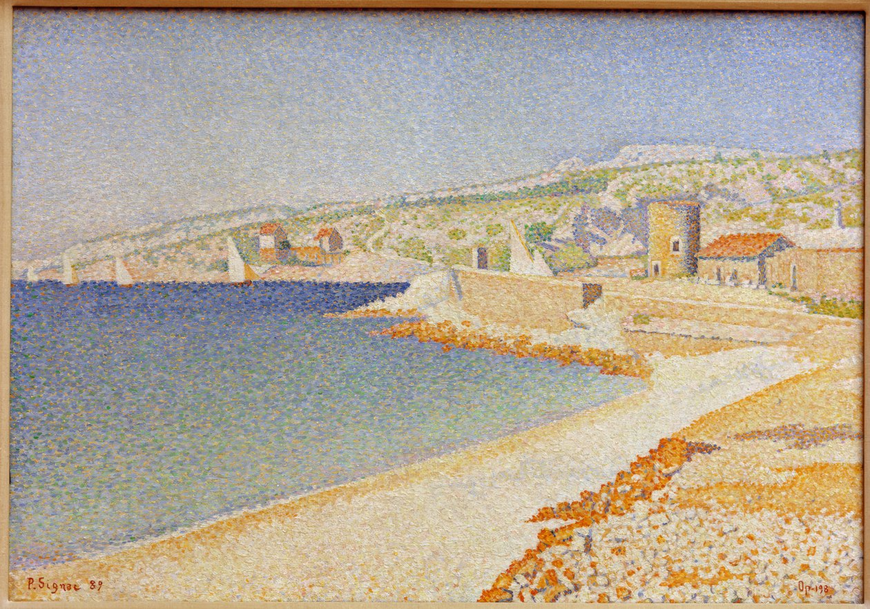 Cassisin laituri (Opus 198) tekijältä Paul Signac