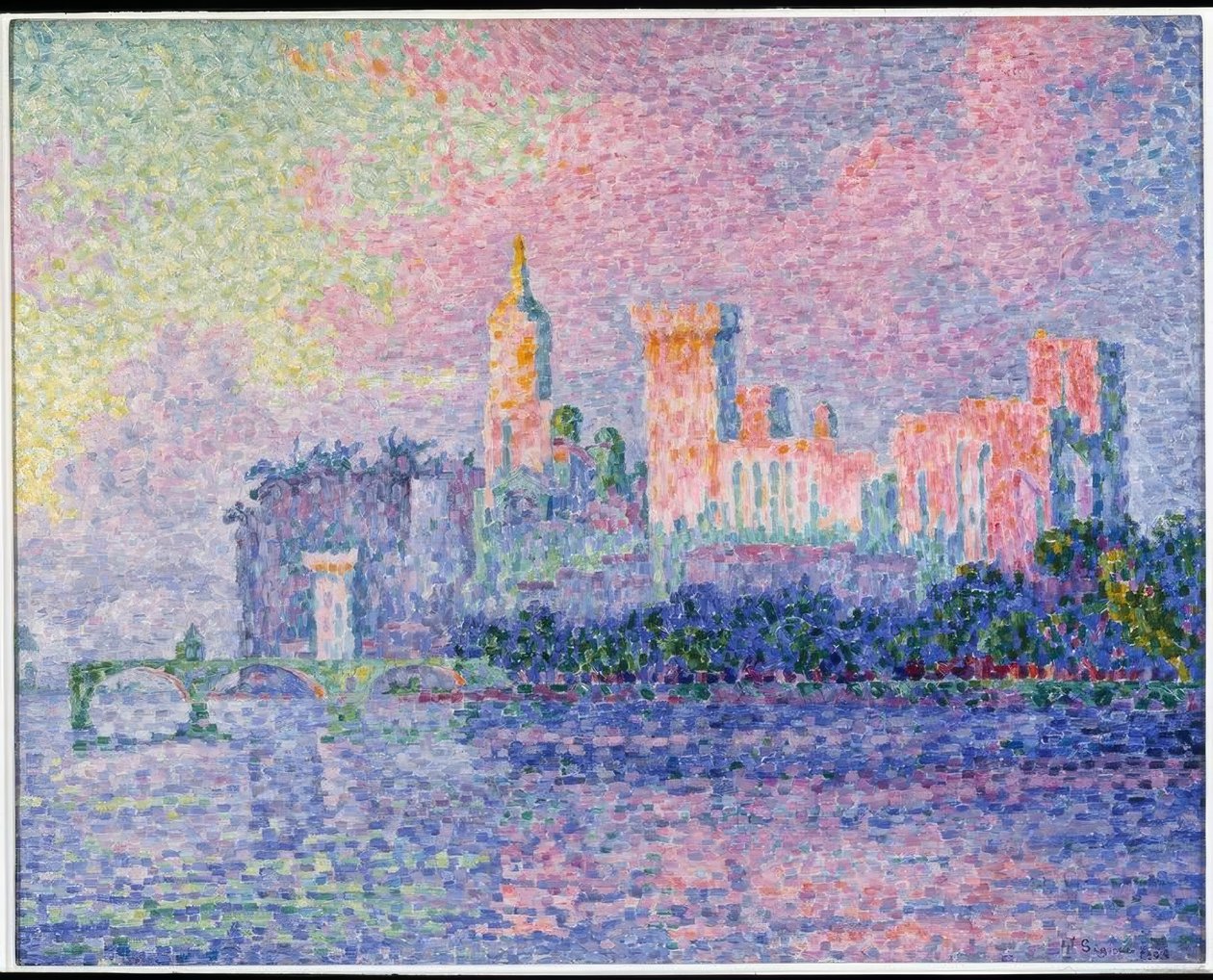 Paavin linna, Avignon tekijältä Paul Signac