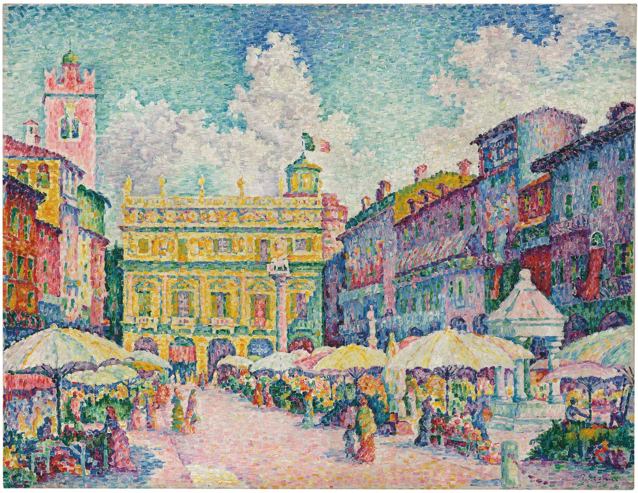 Veronan markkinat tekijältä Paul Signac