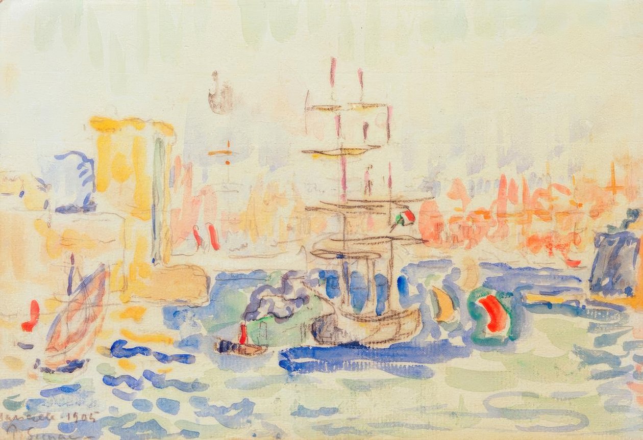 Marseille tekijältä Paul Signac