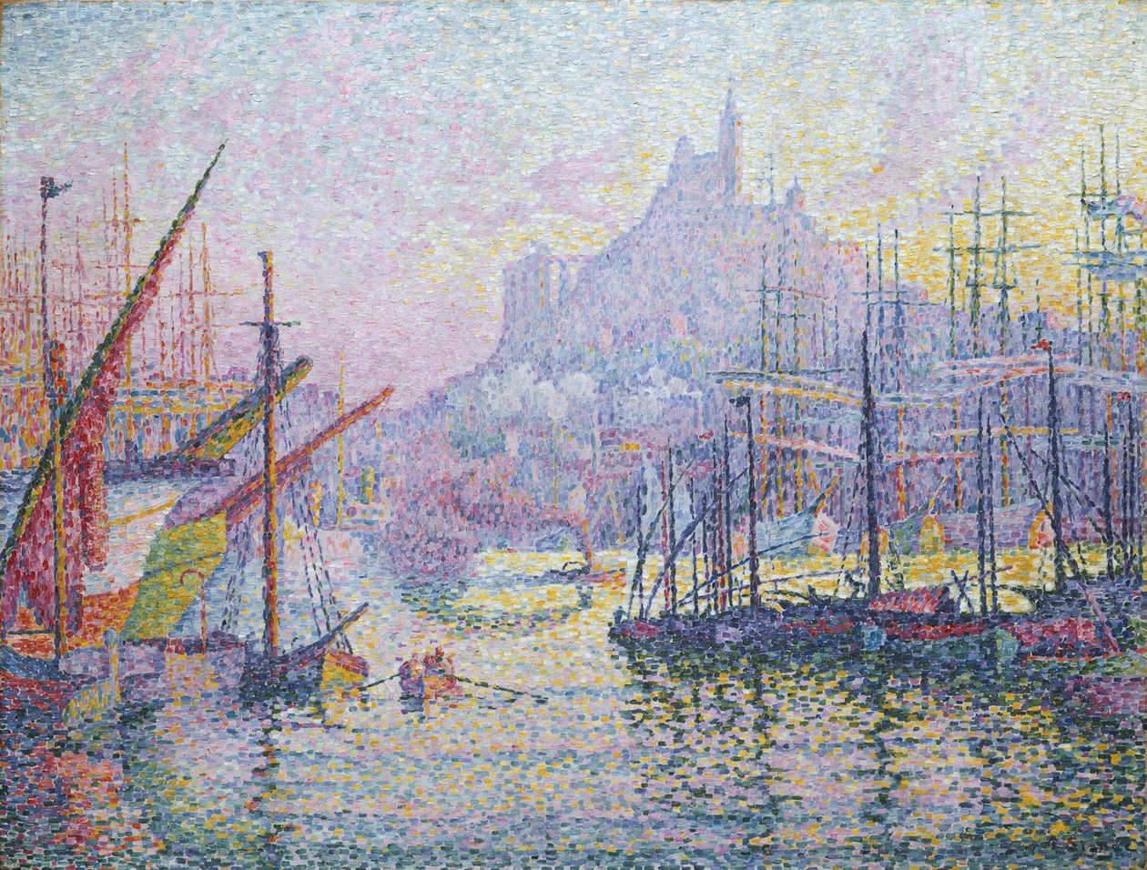 Notre-Dame-de-la-Garde (Hyvä äiti), Marseille, 1905-6. tekijältä Paul Signac