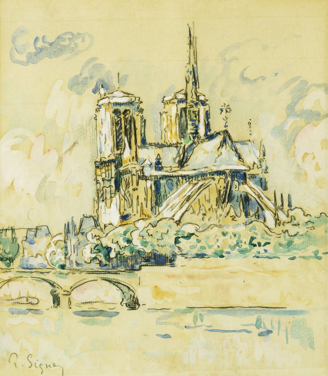 Neitsyt Maria, tekijältä Paul Signac